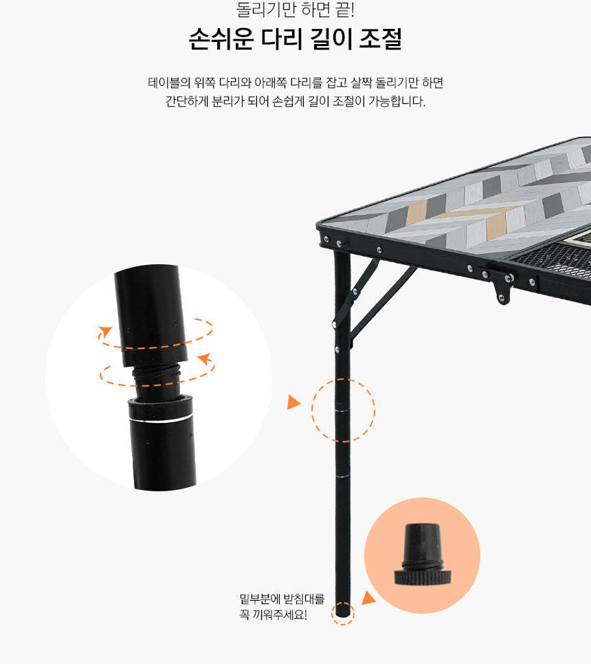 KZM Connect 3 Folding BBQ Table-Goritta Works Sdn. Bhd. 202501017603 (1619017-X)