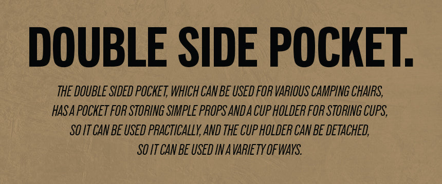 KZM Double Side Pocket - Tan-Goritta Works Sdn. Bhd. 202501017603 (1619017-X)