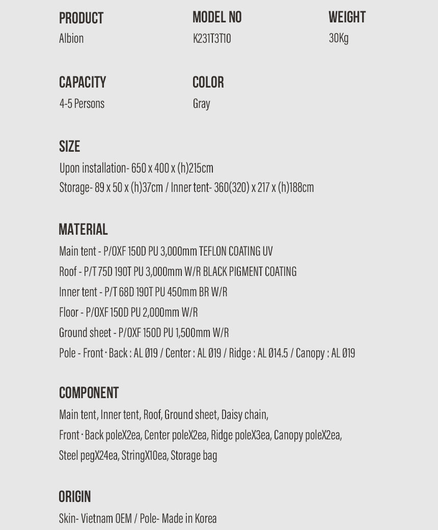 KZM Albion Tent-Goritta Works Sdn. Bhd. 202501017603 (1619017-X)