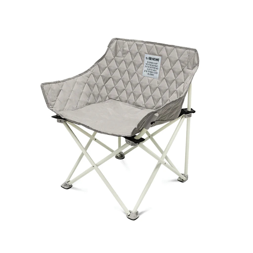 KZM Vista Camping Chair -Eburnean-Goritta Works Sdn. Bhd. 202501017603 (1619017-X)