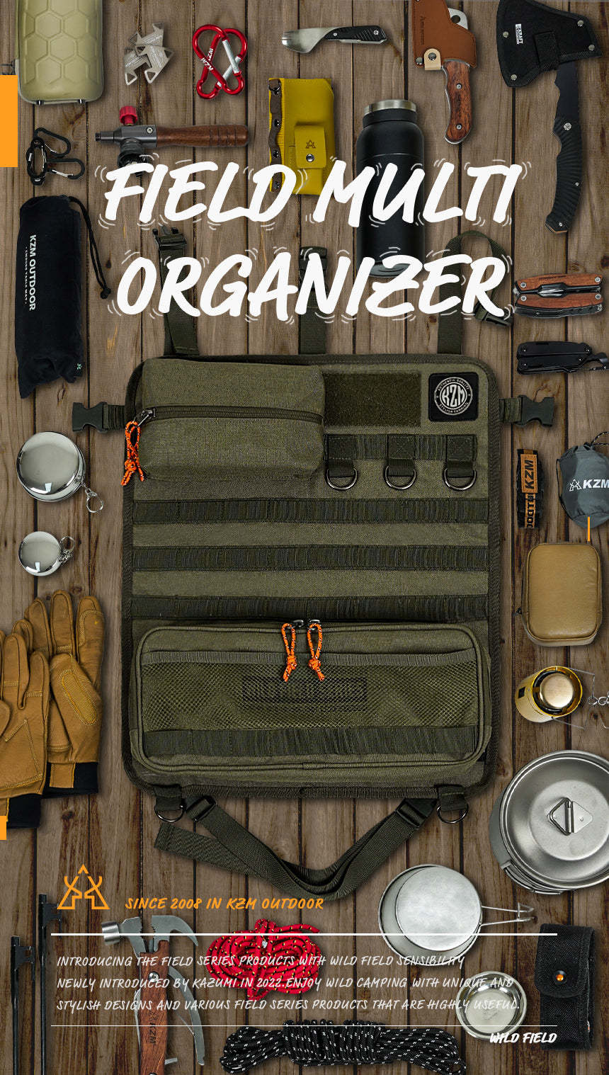 KZM Field Multi Organizer - Black-Goritta Works Sdn. Bhd. 202501017603 (1619017-X)