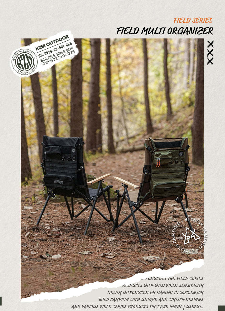 KZM Field Multi Organizer - Black-Goritta Works Sdn. Bhd. 202501017603 (1619017-X)