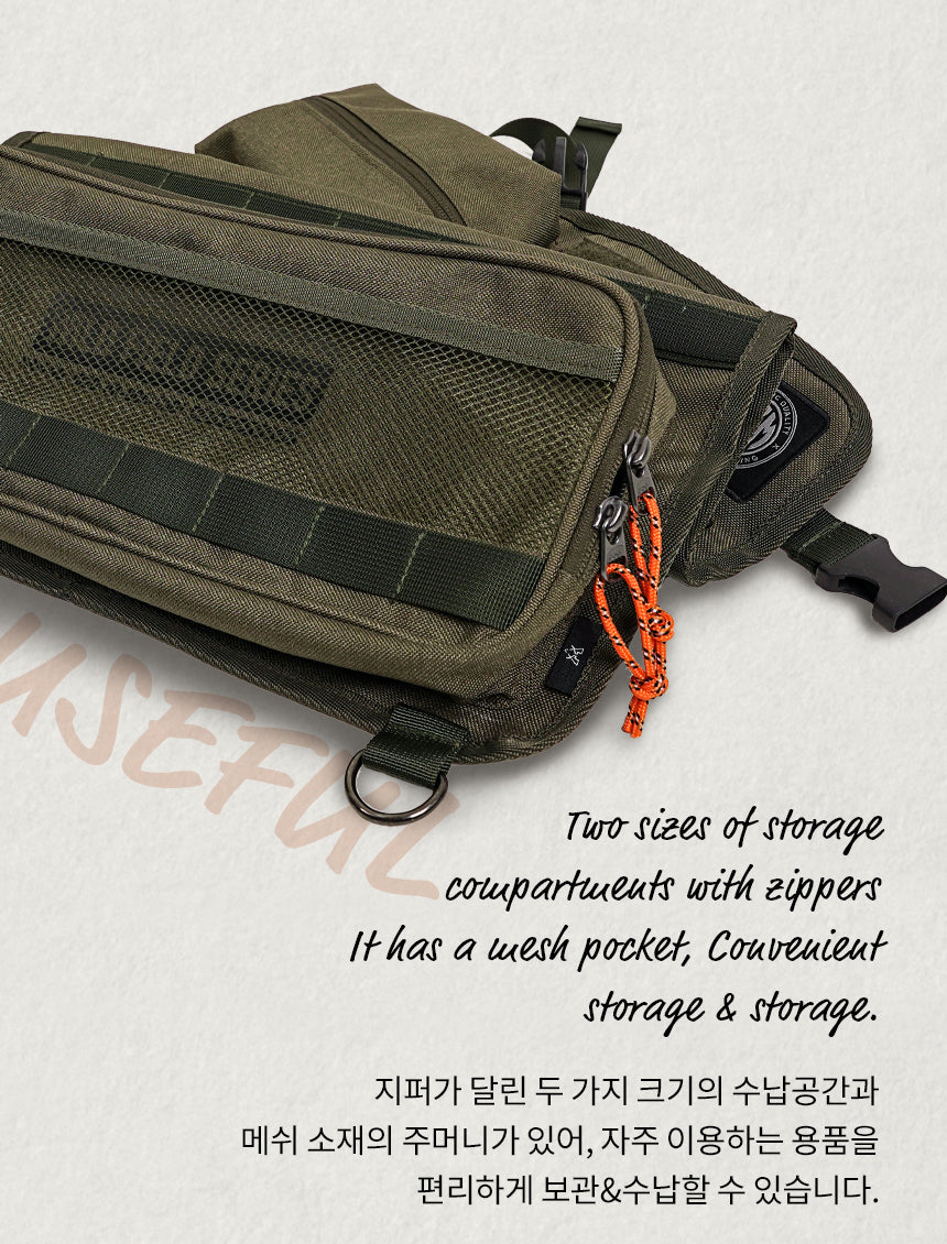 KZM Field Multi Organizer - Khaki-Goritta Works Sdn. Bhd. 202501017603 (1619017-X)