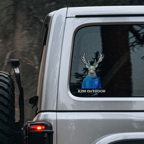 KZM Vehicle Decal Sticker - L