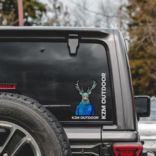 KZM Vehicle Decal Sticker - L