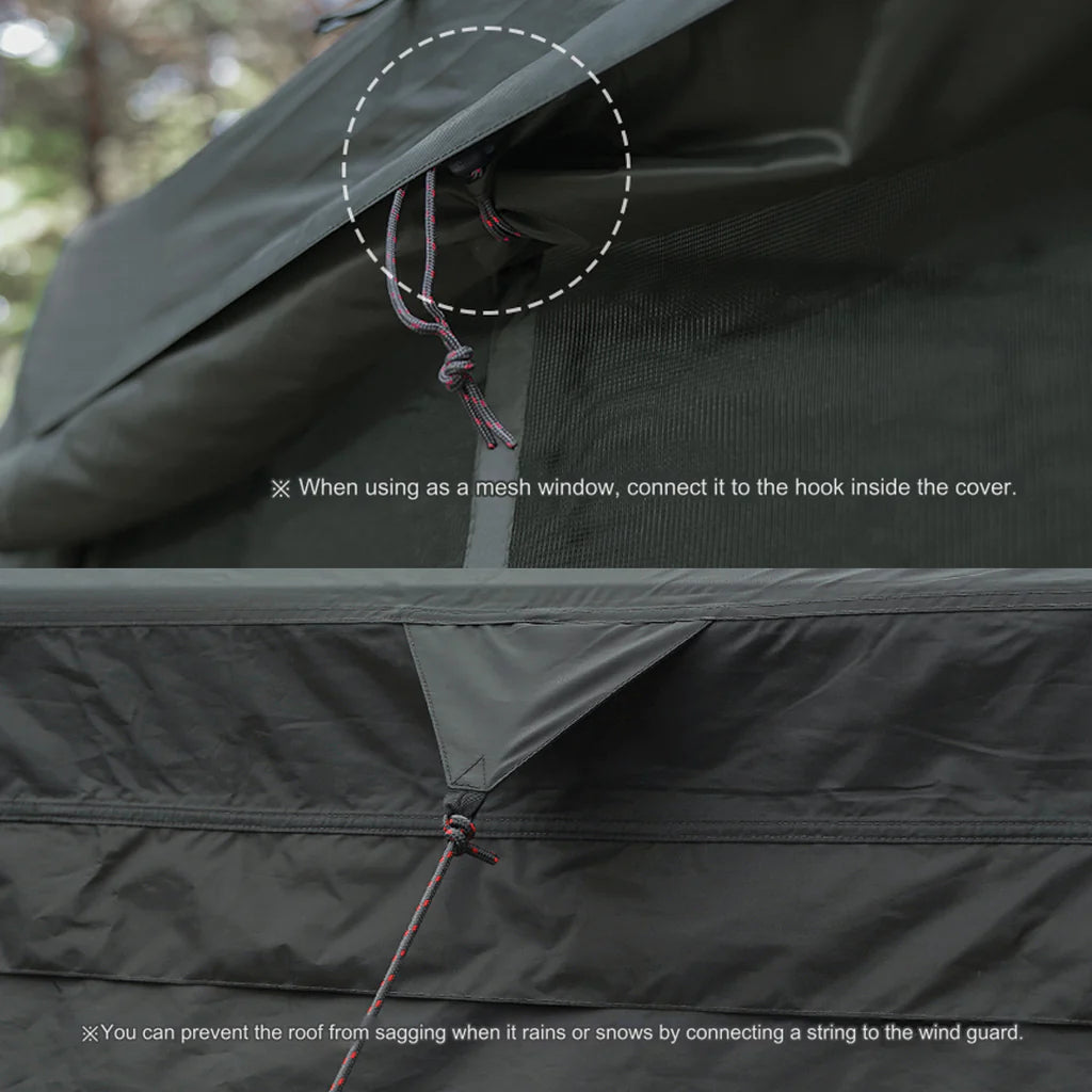 KZM Wild Field Oscar House 3 - 4 person tent-Goritta Works Sdn. Bhd. 202501017603 (1619017-X)