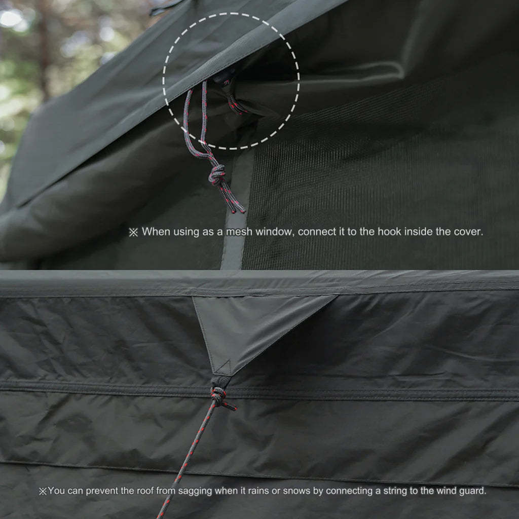 KZM Wild Field Oscar House 3 - 4 person tent-Goritta Works Sdn. Bhd. 202501017603 (1619017-X)