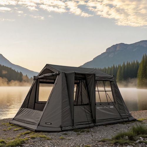 KZM Wild Field Oscar Trim House  2-3Person Tent