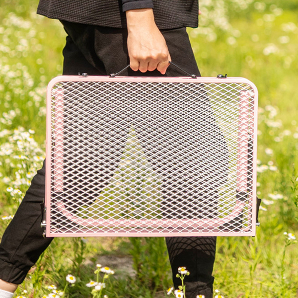 KZM Iron Mesh Slim Mini Table - Black-Goritta Works Sdn. Bhd. 202501017603 (1619017-X)