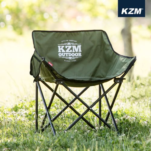 KZM Signature Cooling Chair - Khaki-Goritta Works Sdn. Bhd. 202501017603 (1619017-X)
