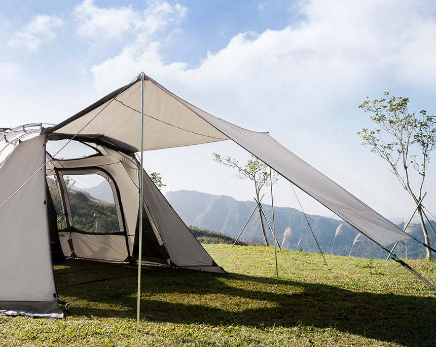 KZM Geopath 4-5 Person Tent - Gray-Goritta Works Sdn. Bhd. 202501017603 (1619017-X)