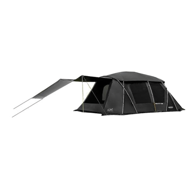 KZM Geopath Black 4-5 Person Tent - Black-Goritta Works Sdn. Bhd. 202501017603 (1619017-X)