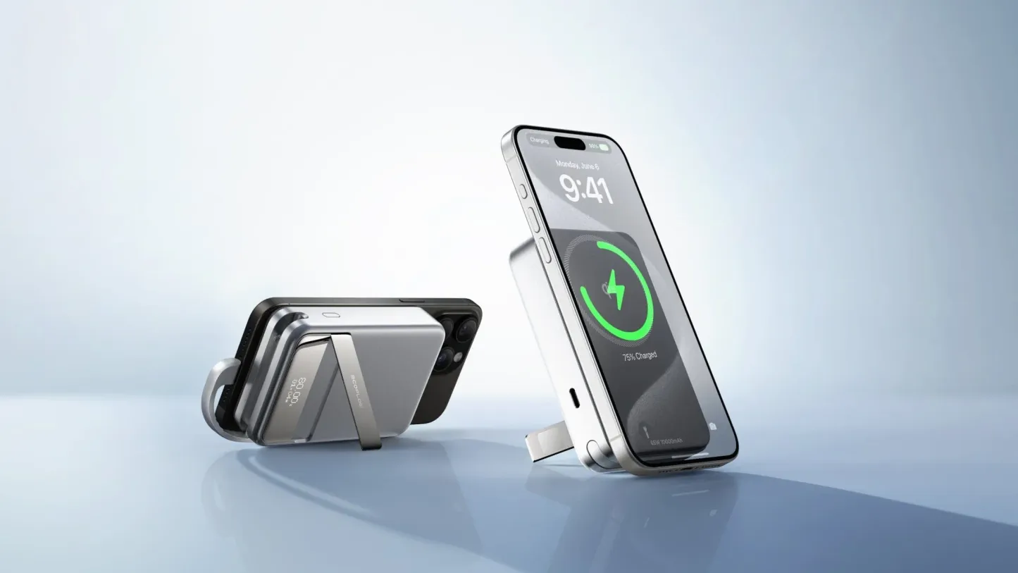 EcoFlow RAPID Magnetic Power Bank 10000mAh -Silver