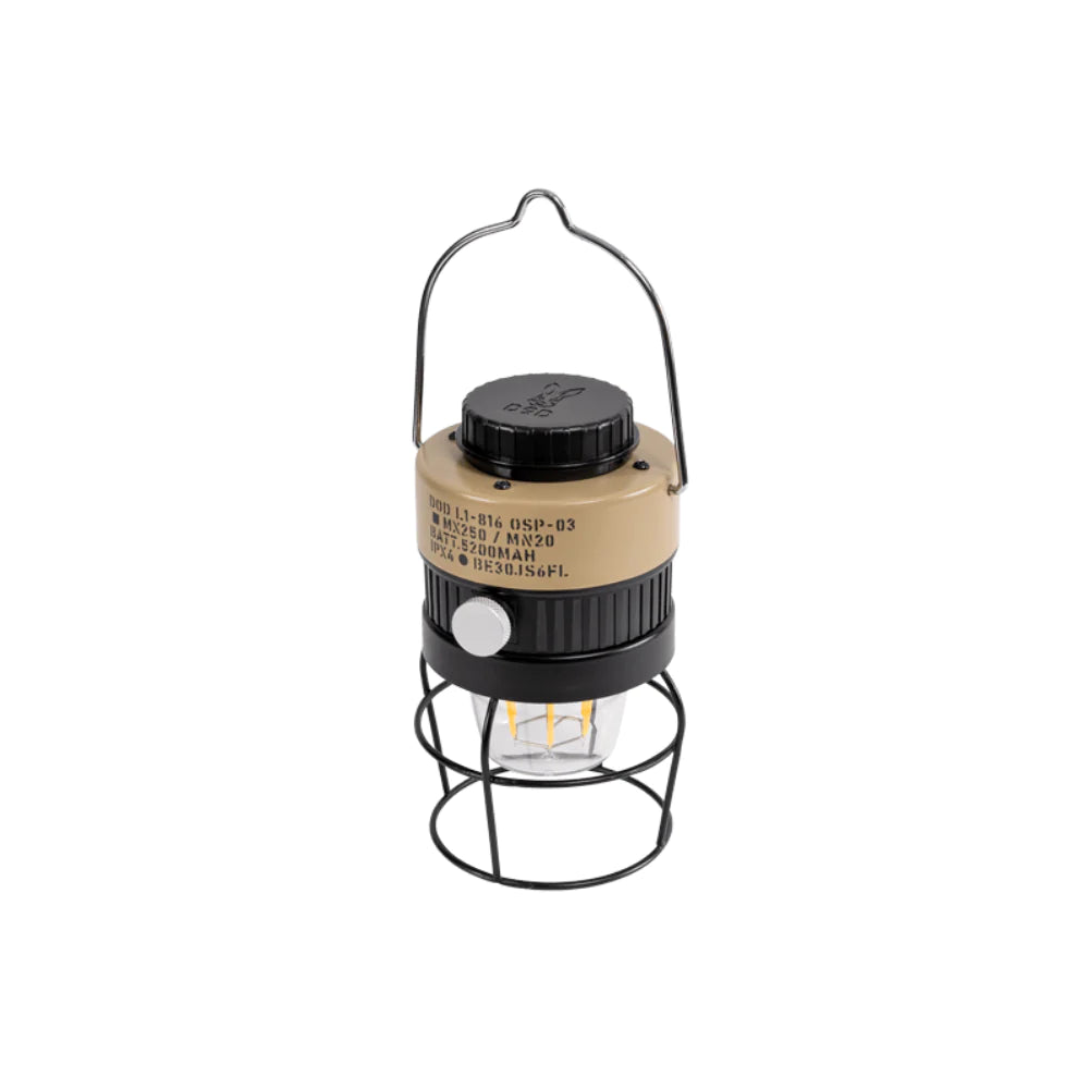 DoD Look At My Butt Lighting Lantern - Tan