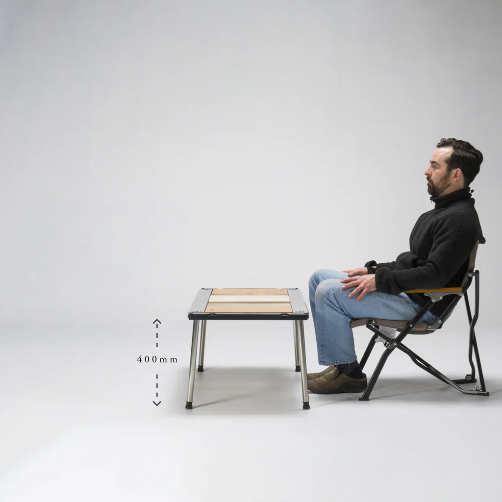 Snow Peak Gray Low Beach Chair Short-Goritta Works Sdn. Bhd. 202501017603 (1619017-X)