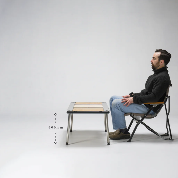 Snow Peak Gray Low Beach Chair Short-Goritta Works Sdn. Bhd. 202501017603 (1619017-X)