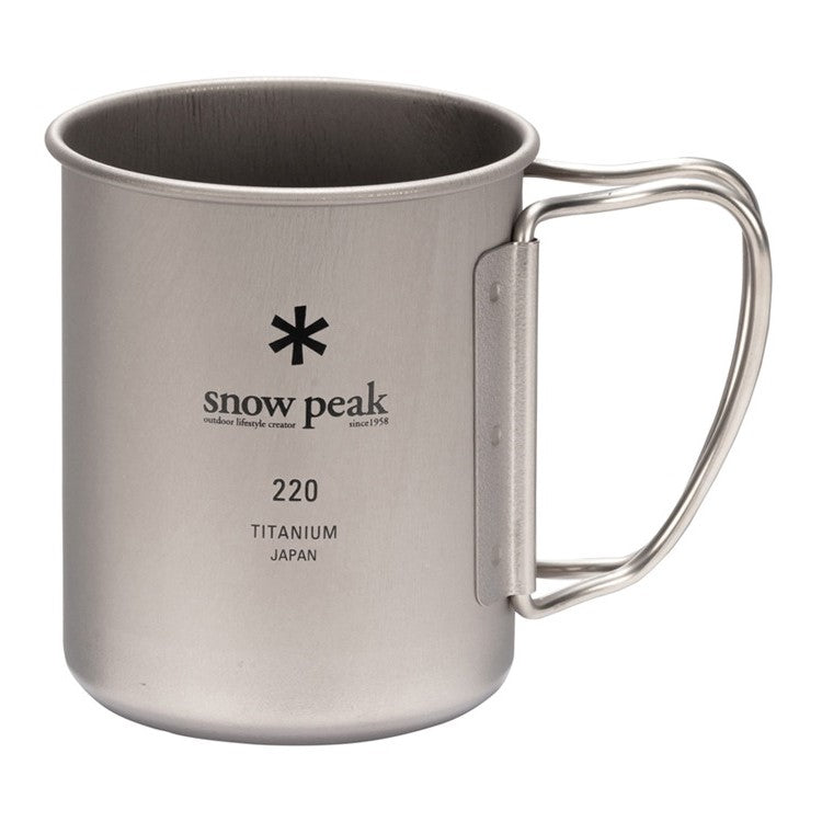 Snow Peak Ti-Single 220 Mug