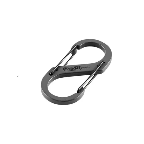 Cargo Container Hard Karabiner M - Gray