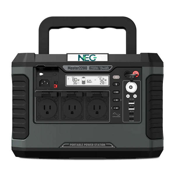 NEG Portable Power Station Master 2200 - 1944Wh