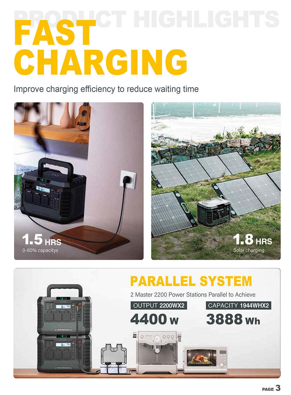 NEG Portable Power Station Master 2200 - 1944Wh