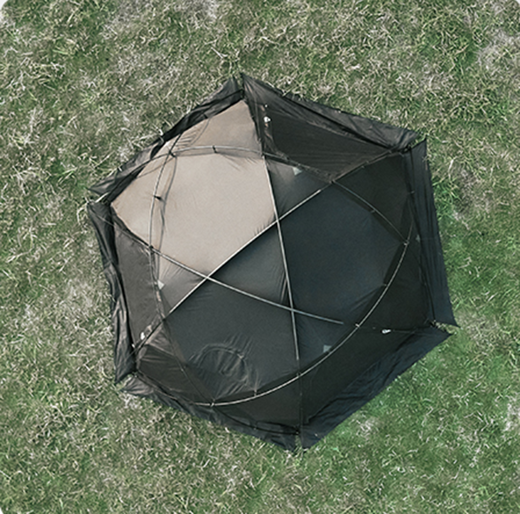 Mobi Garden Commander 185 3- 4 person - Black