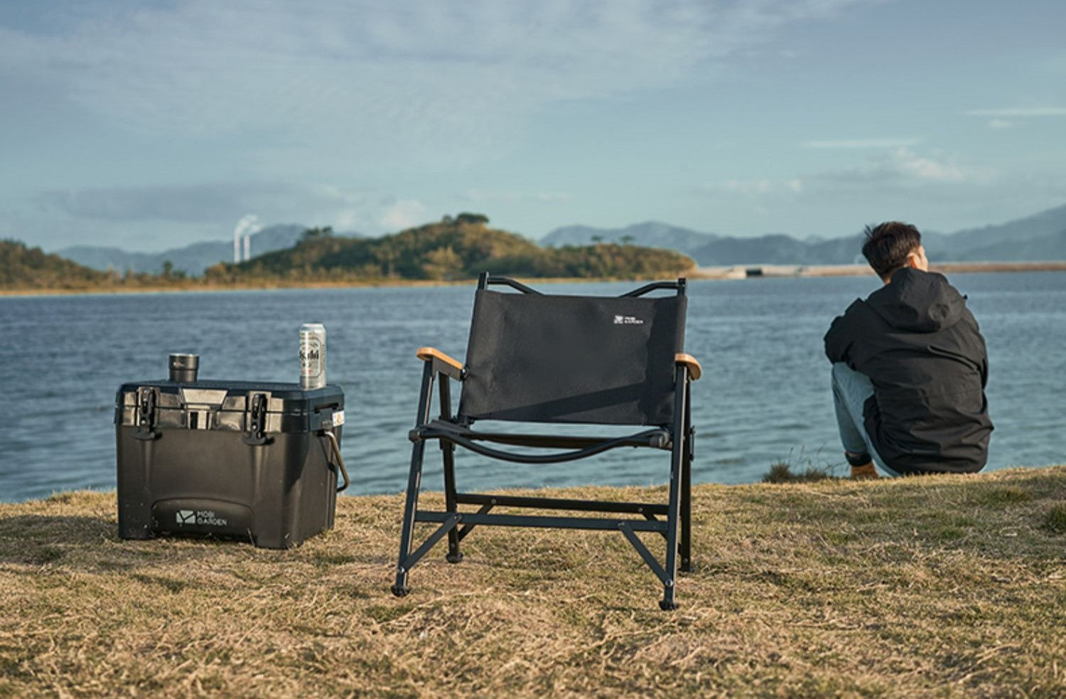 sunsetclimax Kermit Chair black 黒① Kermit Chair STD Walnut Black