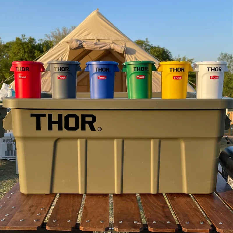 THOR Round Container Mini (without Lid) - Black