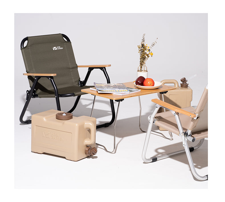 Mobi Garden Yun Mu Single Chairs with cushion - Olive Green