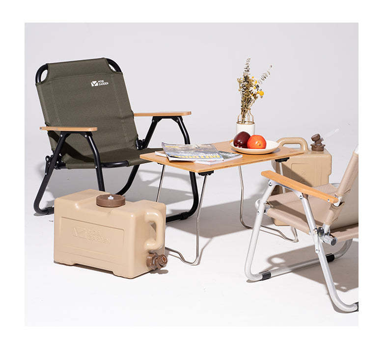 Mobi Garden Yun Mu Single Chairs with cushion - Olive Green