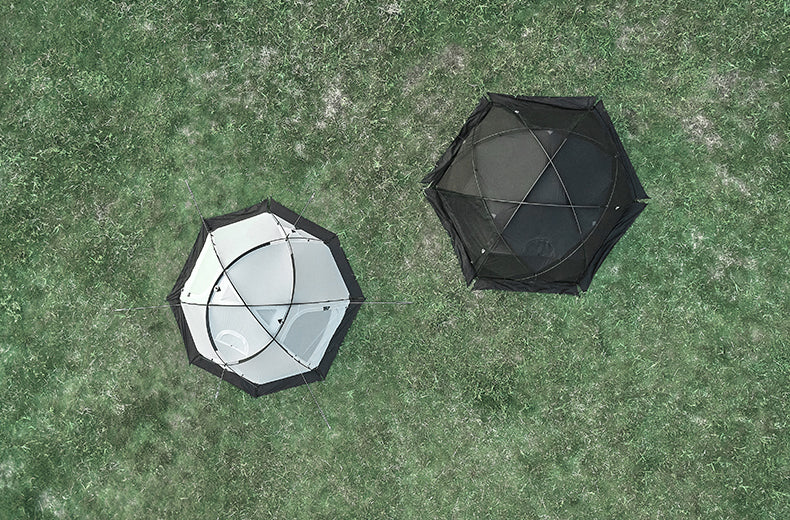 Mobi Garden Commander 185 3- 4 person - Black