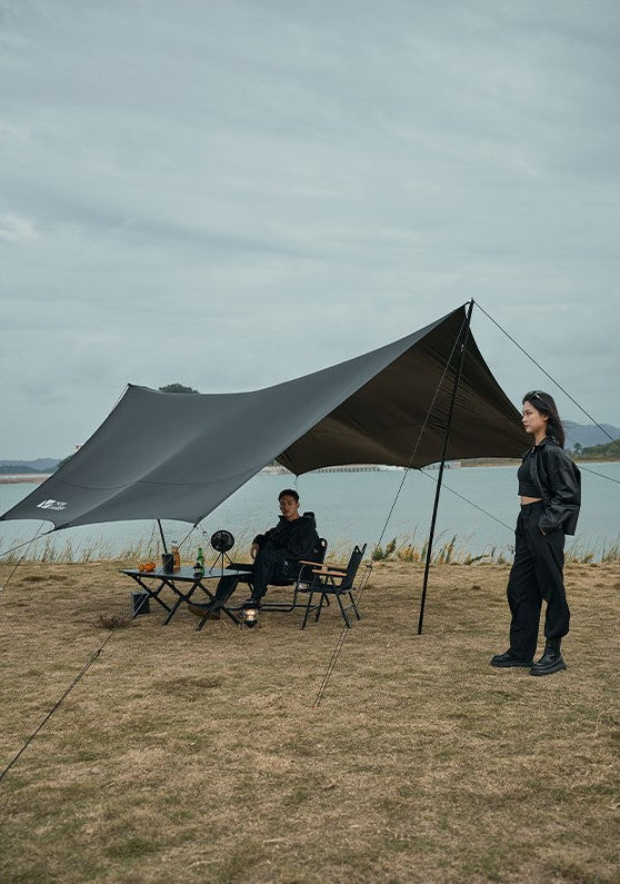 Mobi Garden 520 Black Coating Tarp - Black