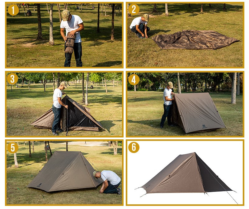 OneTigris Tangram UL Double 2 person tent – Goritta Works Sdn. Bhd