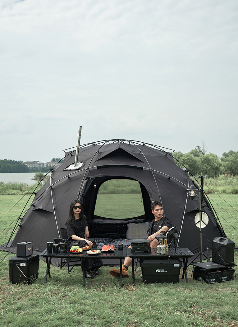 Mobi Garden Commander 245 6- 10 person - Black – Goritta