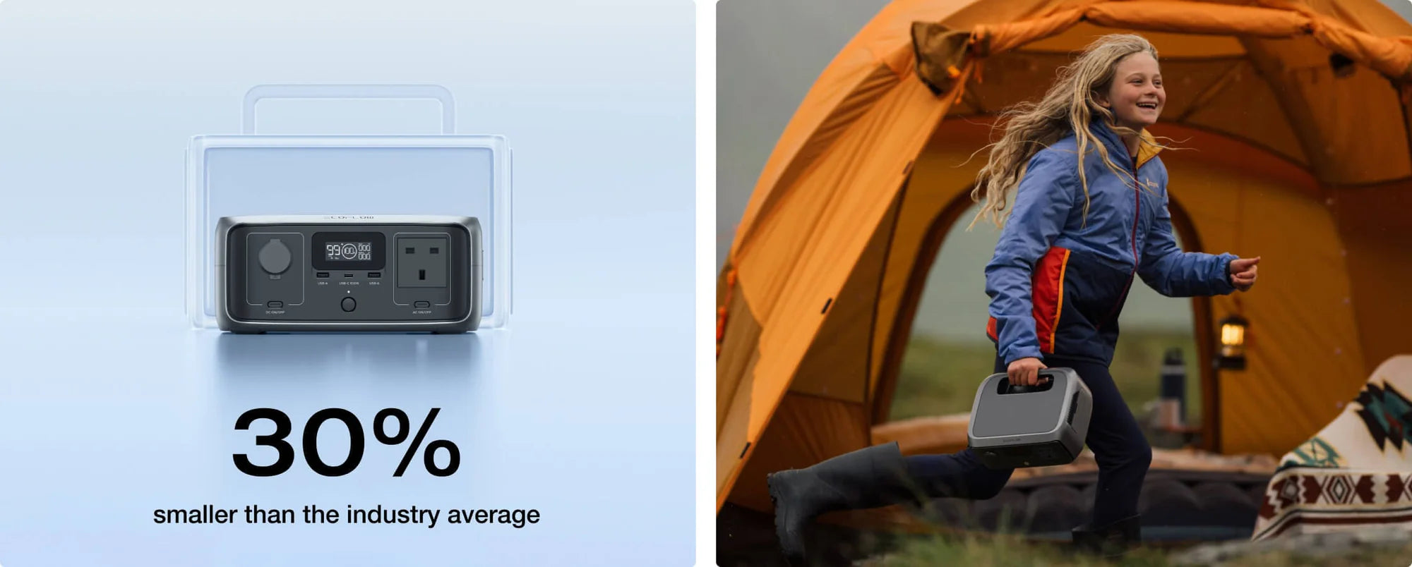 EcoFlow RIVER 3 UPS Portable Power Station 245Wh | 600W