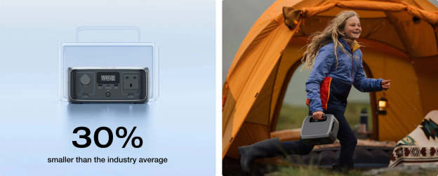 EcoFlow RIVER 3 UPS Portable Power Station 245Wh | 600W