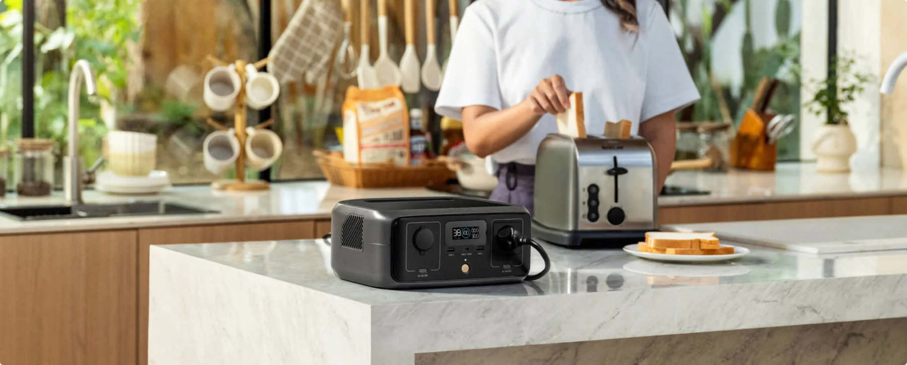 EcoFlow RIVER 3 UPS Portable Power Station 245Wh | 600W