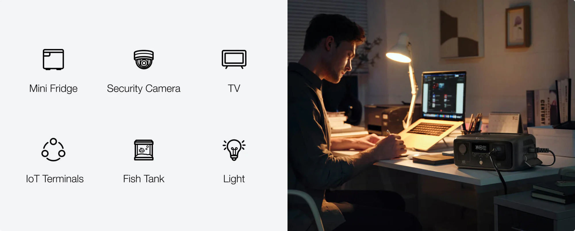 EcoFlow RIVER 3 UPS Portable Power Station 245Wh | 600W