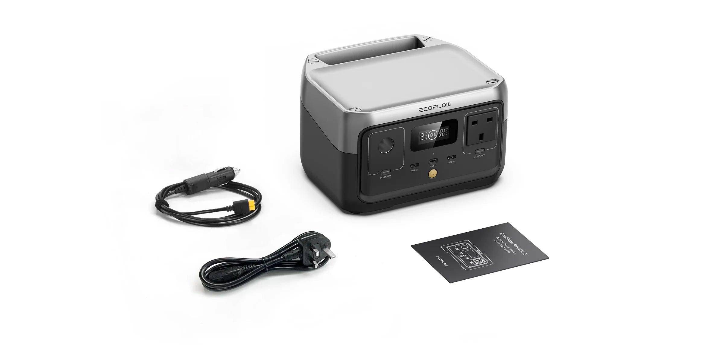 EcoFlow RIVER 2 Portable Power Station 256Wh | 600W-Goritta Works Sdn. Bhd. 202501017603 (1619017-X)