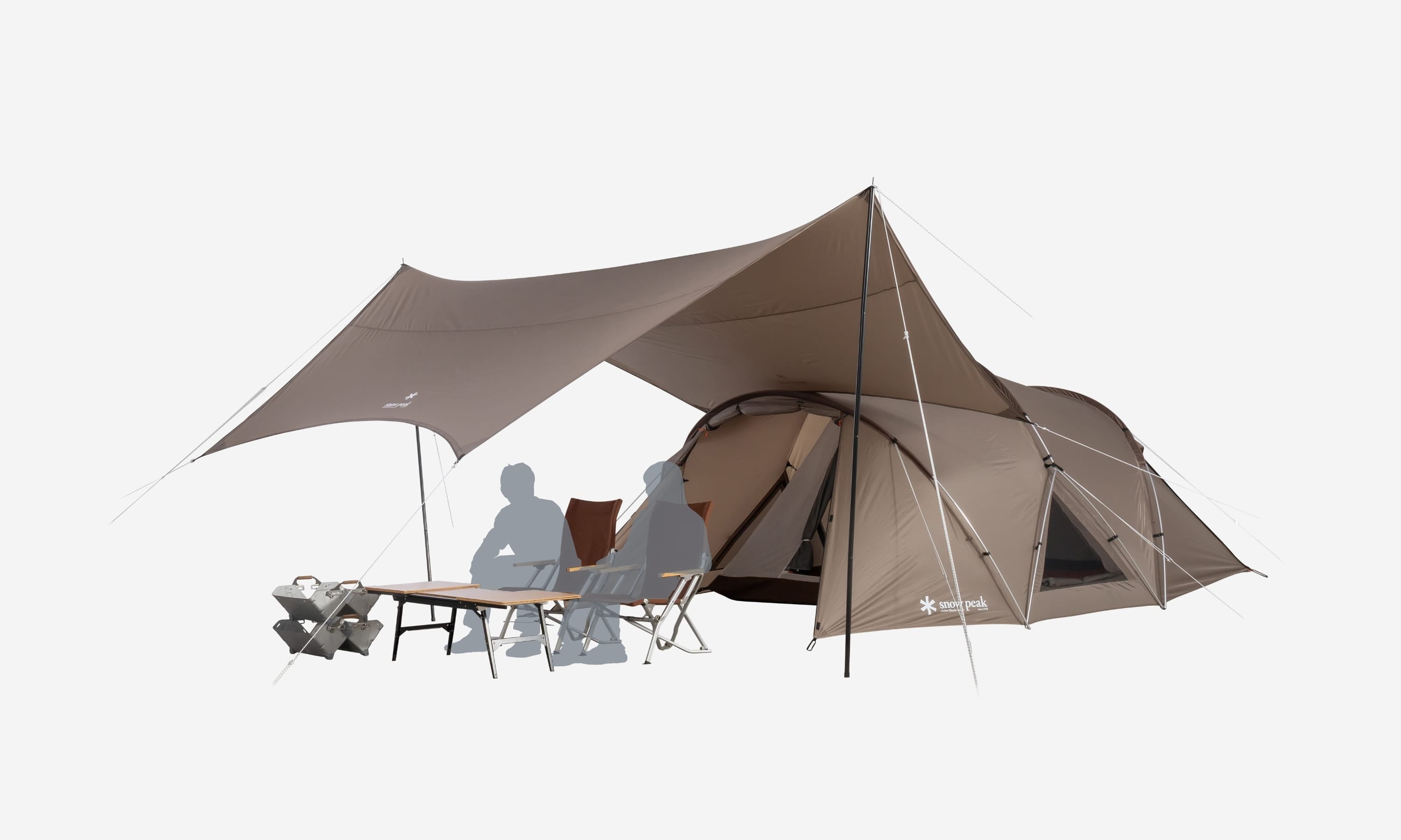 Snow Peak Land Nest Medium 3-4 person Tent with Tent Set – Goritta