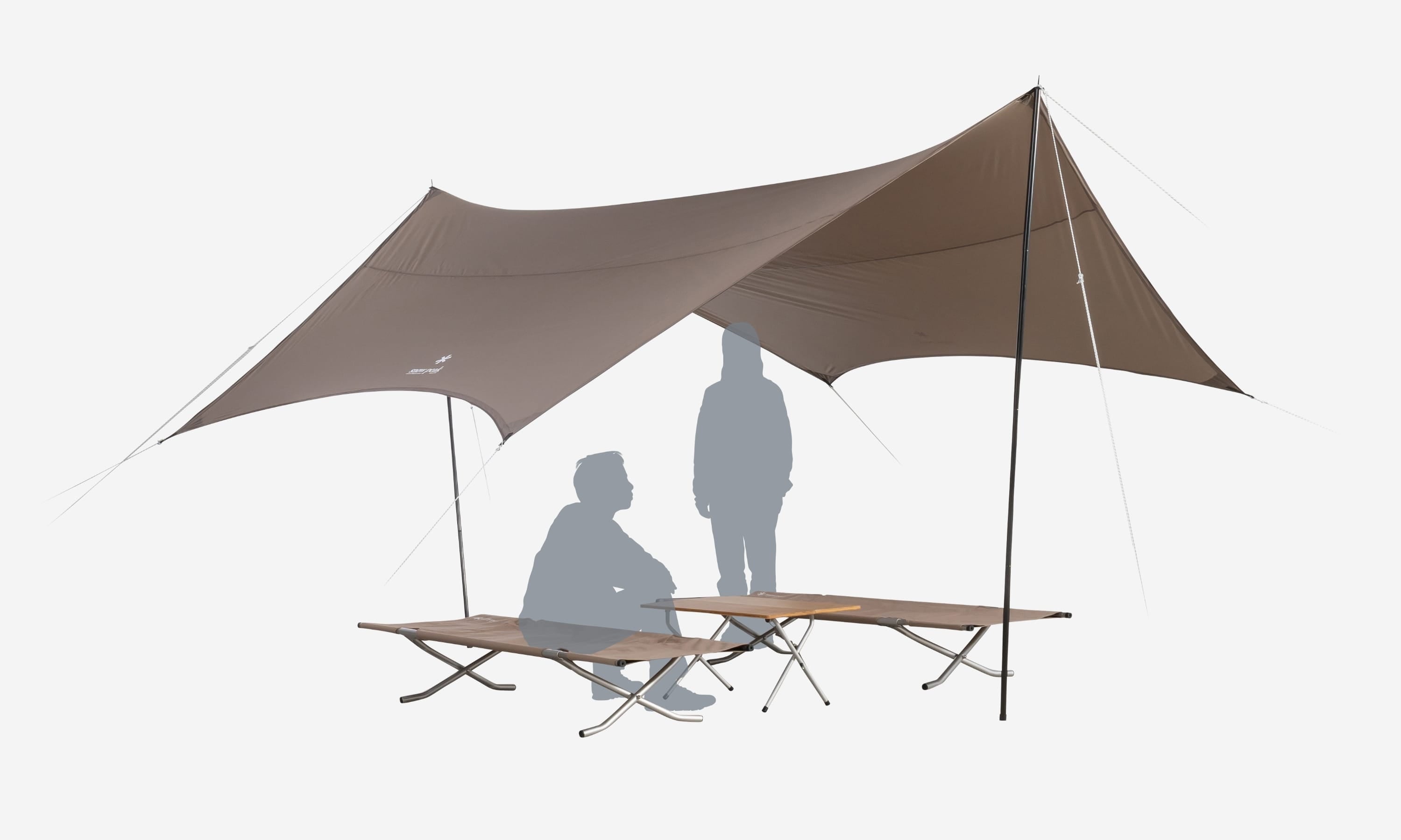 Snow Peak Land Nest Medium 3-4 person Tent with Tent Set – Goritta