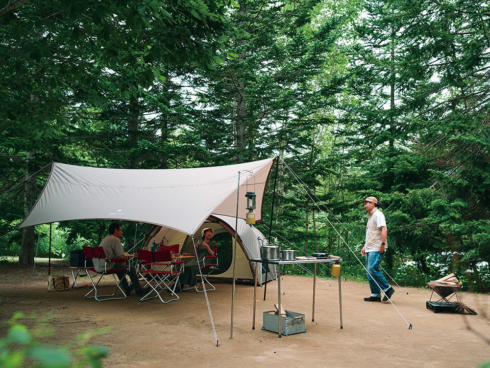 Snow Peak Land Nest Medium 3-4 person Tent with Tent Set – Goritta
