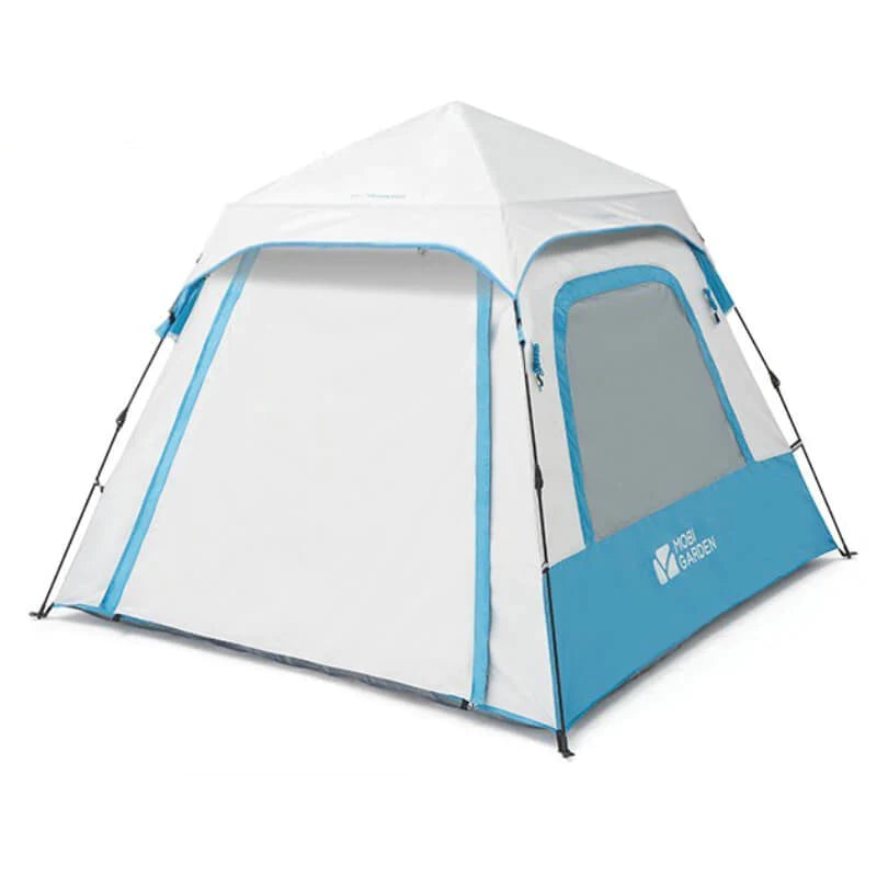 Mobi Garden Ling Dong 180 Space 4 person tent - Sky Blue-Goritta Works Sdn. Bhd. 202501017603 (1619017-X)
