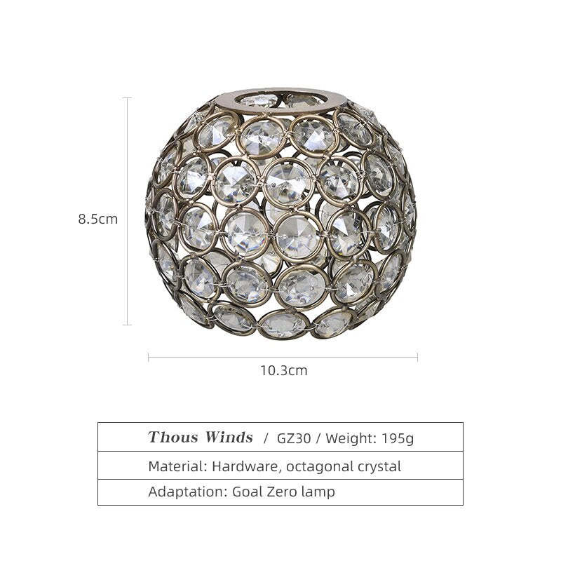 Thous Winds Goal Zero Light Crystal Ball GZ30 - Transparent-Goritta Works Sdn. Bhd. 202501017603 (1619017-X)