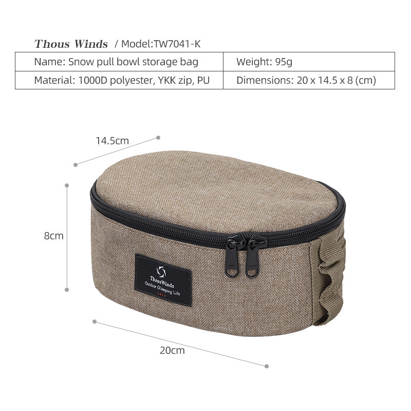 Thous Winds Sierra Cup Storage Bag - Khaki-Goritta Works Sdn. Bhd. 202501017603 (1619017-X)