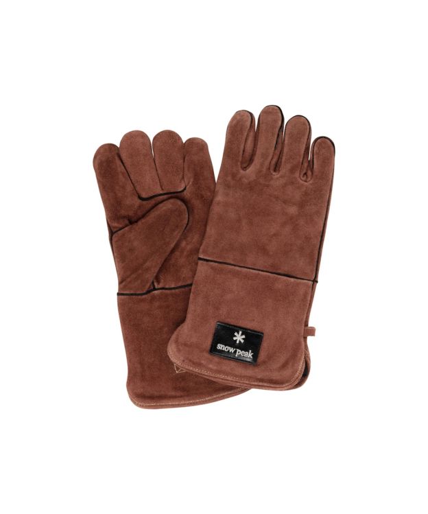 Snow Peak Fireside Gloves Brown