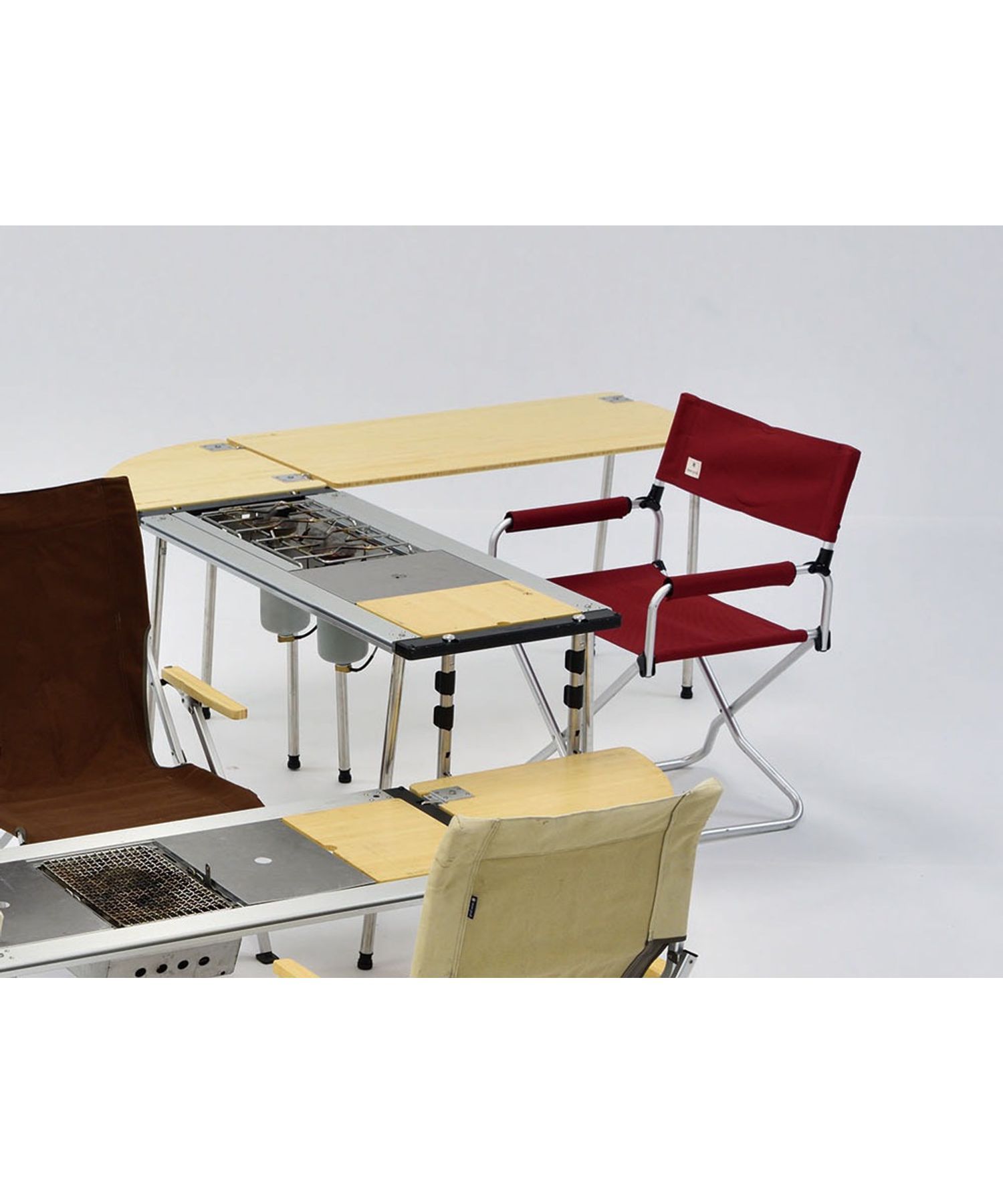 Snow Peak IGT Wood Table Short Bamboo Top