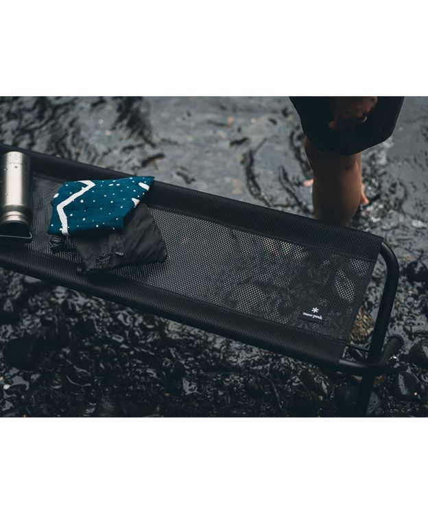 Snow Peak Mesh FD Bench Black