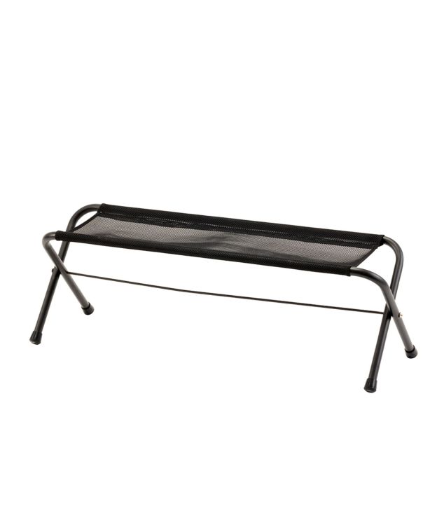 Snow Peak Mesh FD Bench Black