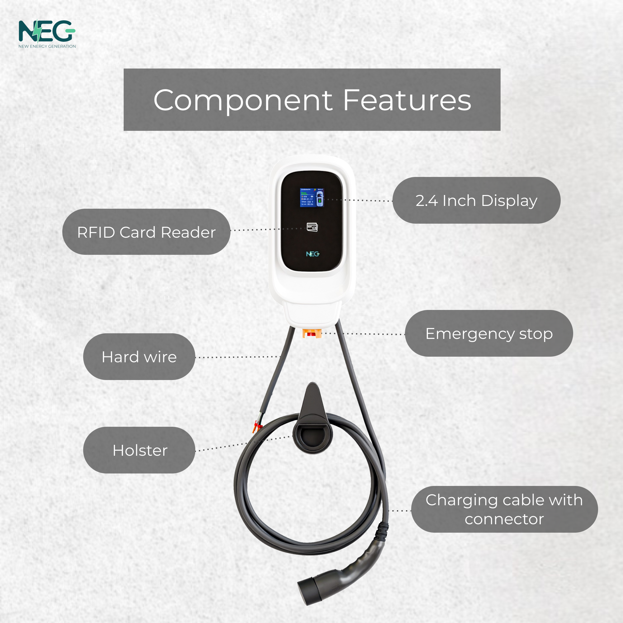 NEG Smart Box AC Charger | Suitable for EV car