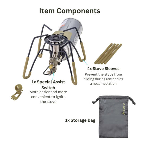 Soto Regulator Stove 30TH Anniversary Special Edition-Goritta Works Sdn. Bhd. 202501017603 (1619017-X)